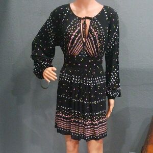 Free People Coryn Mini Dress Long Sleeve Dress Size 6